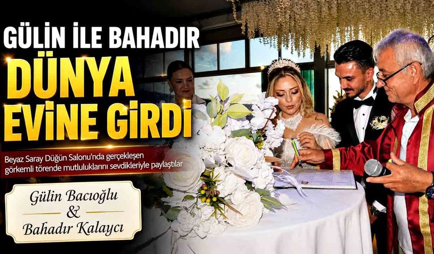 Beyaz Saray'da Görkemli Düğün! Gülin ile Bahadır Dünya Evine Girdi
