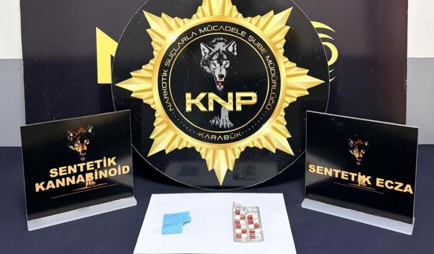 Karabük'te narkotik operasyonu: 1 tutuklama