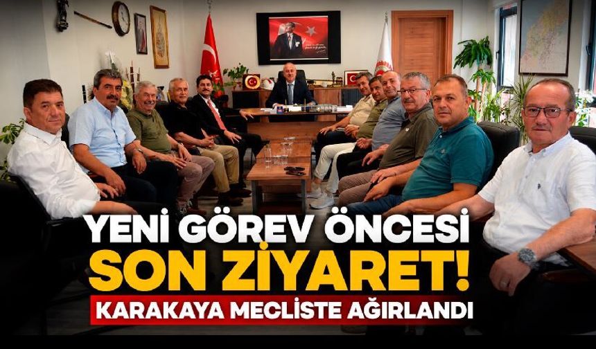 Görev değişikliği sonrası ilk durak İl Genel Meclisi oldu