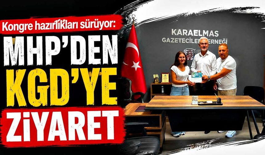 Kongre hazırlıkları sürüyor: MHP’den KGD’ye ziyaret