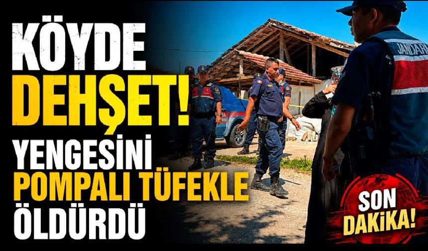 Arazi kavgası kanlı bitti: Yengesini pompalı tüfekle öldürdü