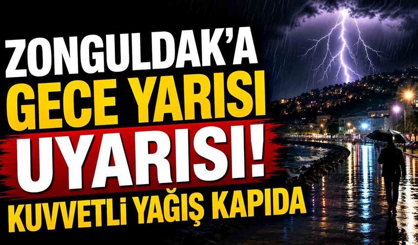 Meteoroloji'den Zonguldak ve Bartın'a Kuvvetli Yağış Uyarısı! Sel ve Yıldırıma Dikkat