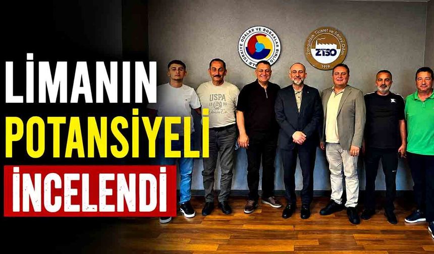 Limanın potansiyeli incelendi