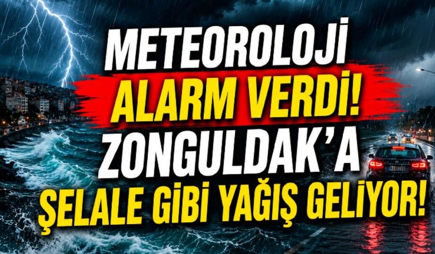 Meteoroloji'den Zonguldak ve İstanbul için Kritik Uyarı! Birçok İlde Kuvvetli Sağanak Bekleniyor