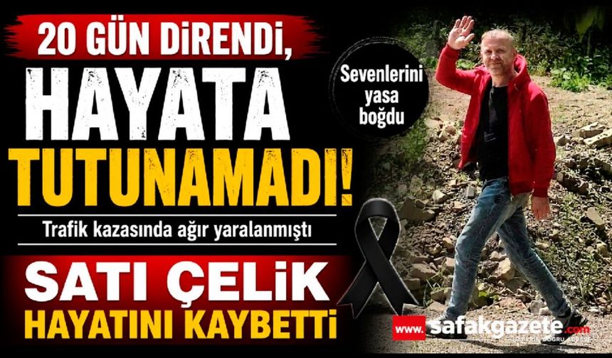 20 Günlük Yaşam Mücadelesini Kaybetti! Trafik Kazasının Acı Haberi Geldi