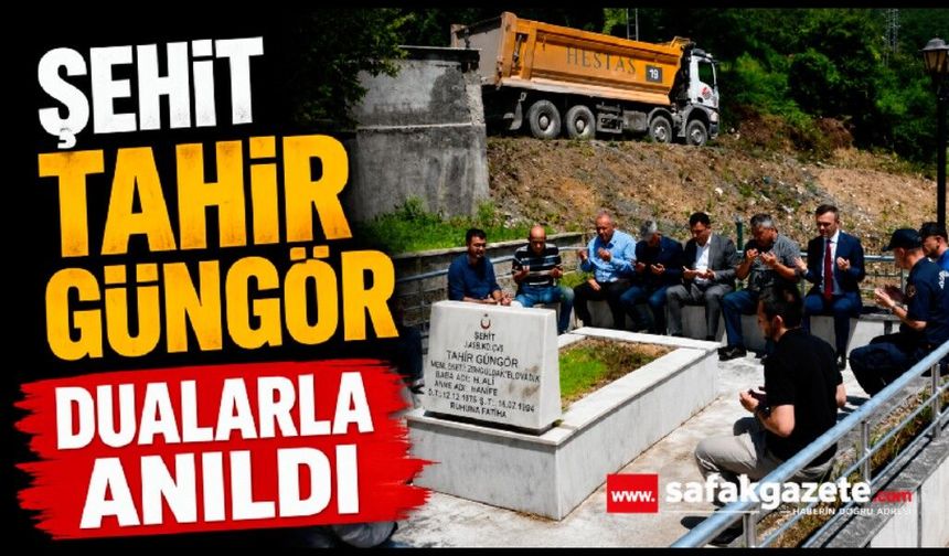 Şehit Tahir Güngör, Şahadetinin 32. Yılında Dualarla Anıldı