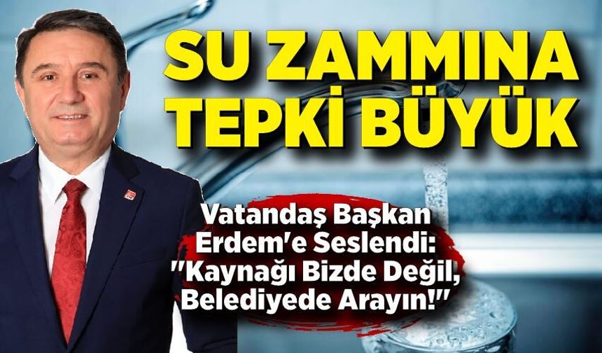 Su Zammına Zonguldak'tan Büyük İsyan! "Emekli Zammına Belediye Ortak Oldu"