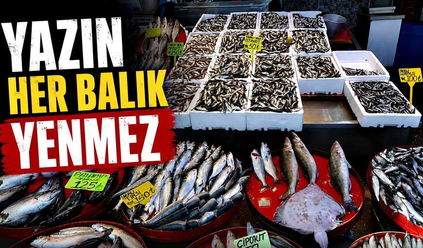 Yazın her balık yenmez