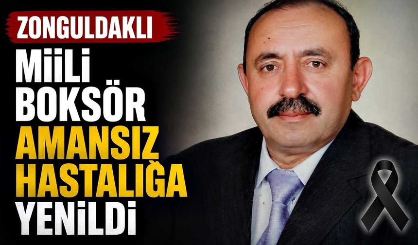 Zonguldaklı milli boksör amansız hastalığa yenildi