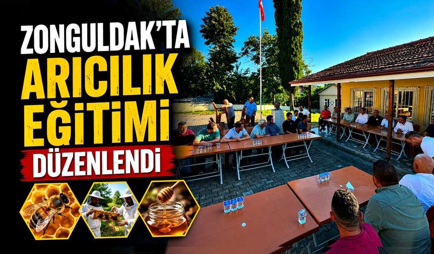 Zonguldak'ta arıcılık eğitimi düzenlendi