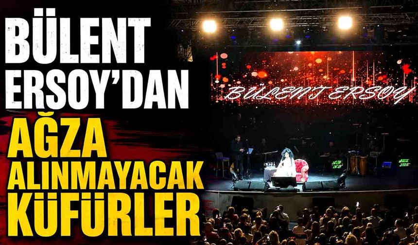 Kuşadası AVM'de sahne alan Bülent Ersoy'dan ağza alınmayacak küfürler