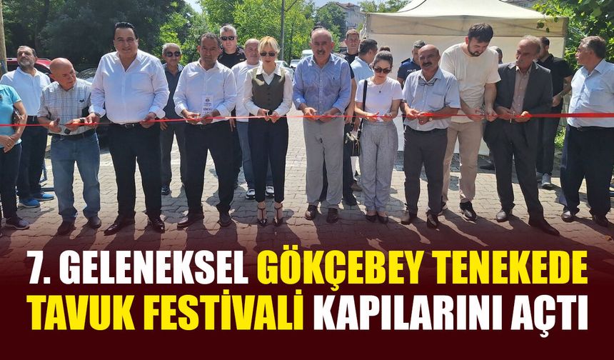 7. Geleneksel Gökçebey Tenekede Tavuk Festivali kapılarını açtı