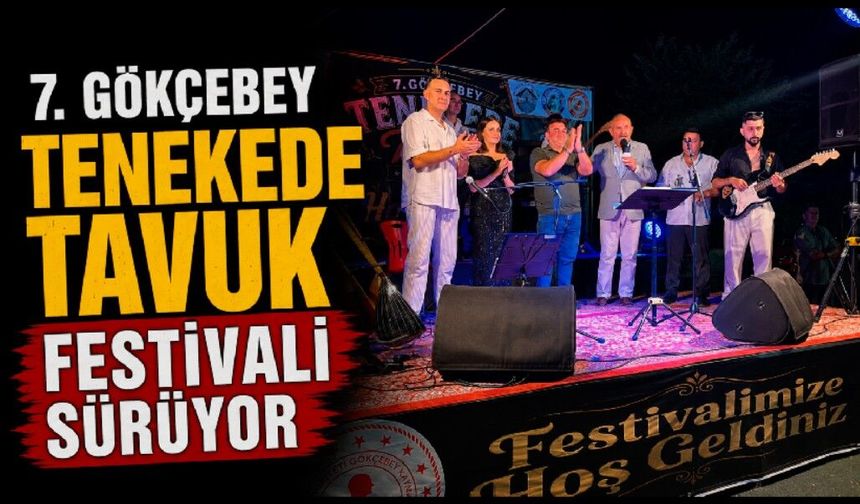 7. Gökçebey Tenekede Tavuk Festivali sürüyor