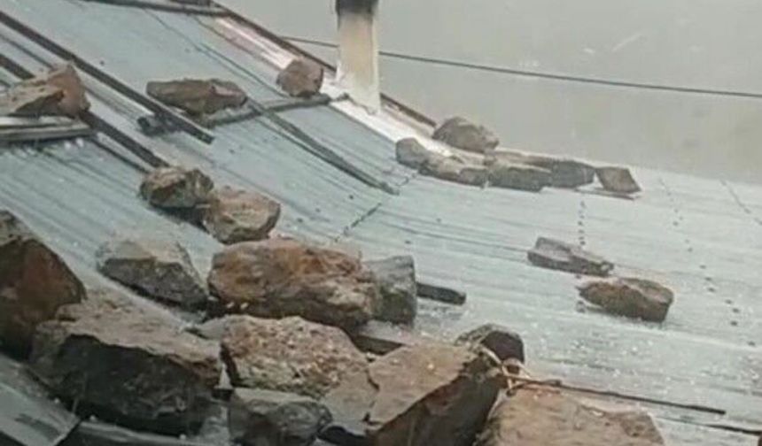 Anzer Yaylası'nda dolu sürprizi