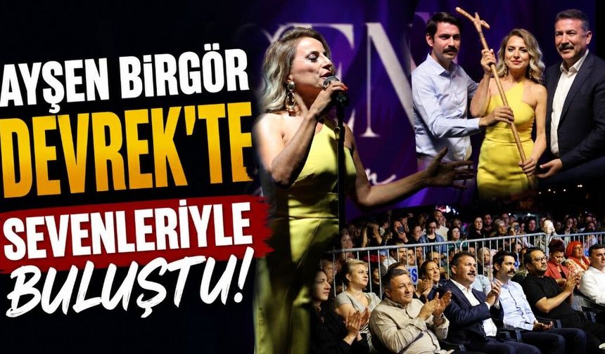 Ayşen Birgör Devrek’te sevenleriyle buluştu