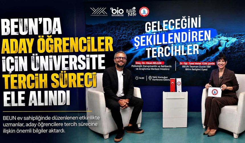 BEUN’da Aday Öğrenciler için Üniversite Tercih Süreci Ele Alındı