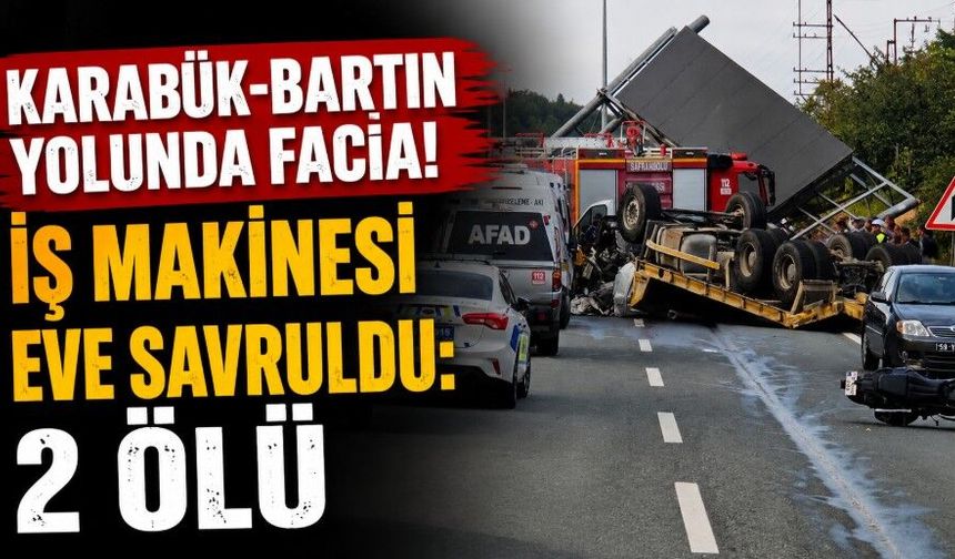 Karabük-Bartın yolunda feci kaza: 2 ölü