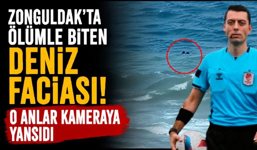 Zonguldak’ta ölümle biten deniz faciası: O anlar kameraya yansıdı
