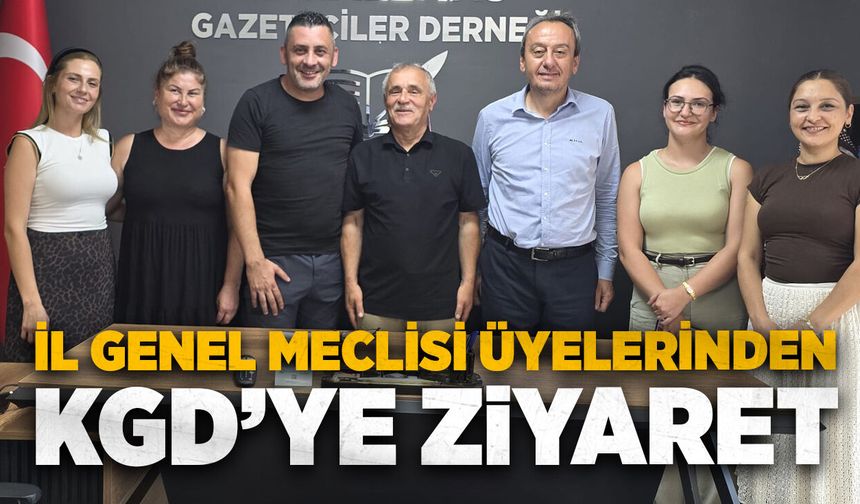 İl Genel Meclisi Üyelerinden KGD’ye Ziyaret