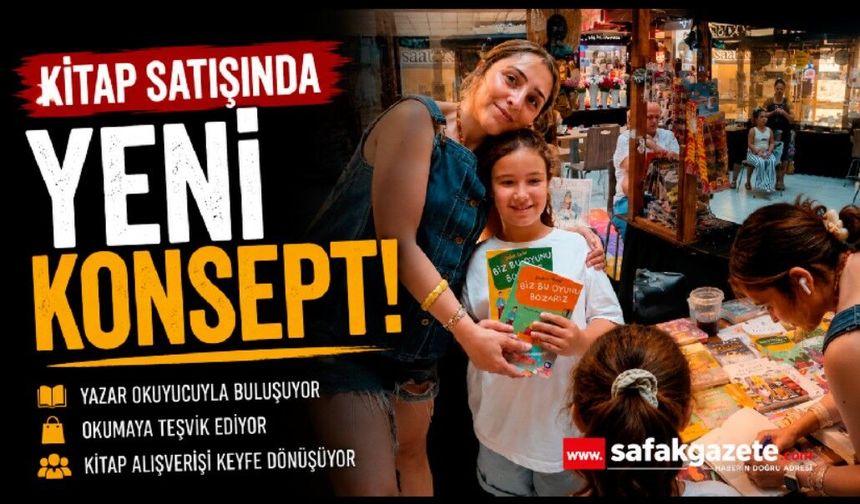 Kitap satışında yeni konsept