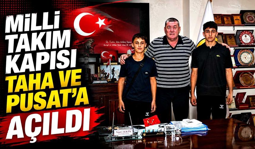 Alaplı’nın genç güreşçilerine Milli Takım daveti