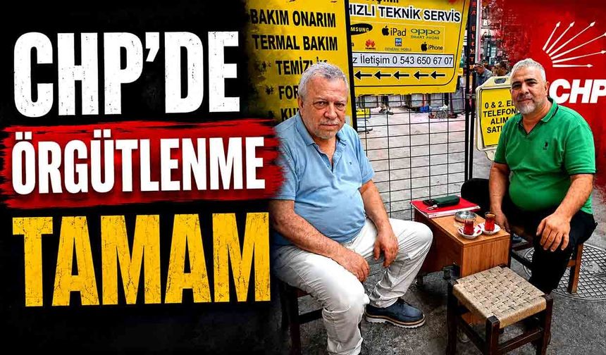 Örgütlenme tamam