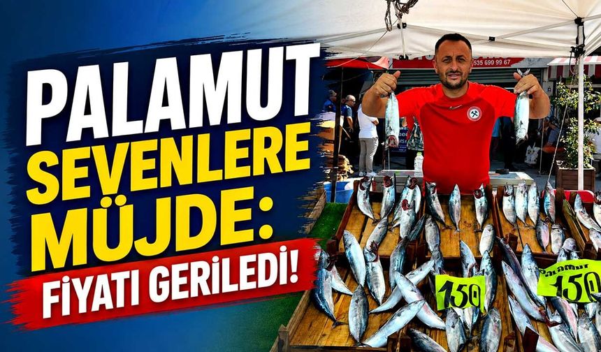 Palamut sevenlere müjde: Fiyatı geriledi!