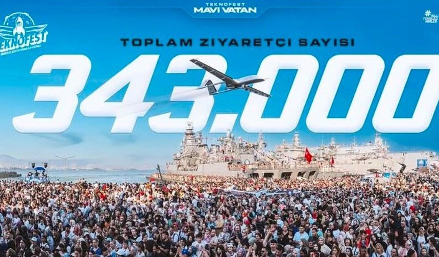 TEKNOFES Mavi Vatan’ı 343 bin kişi ziyaret etti