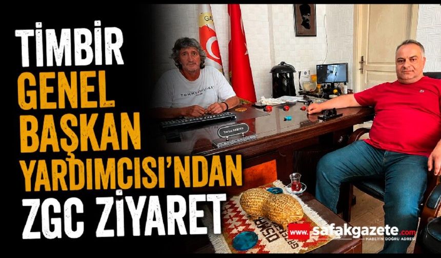 TİMBİR Genel Baskan Yardımcısı’ndan ZGC Ziyaret