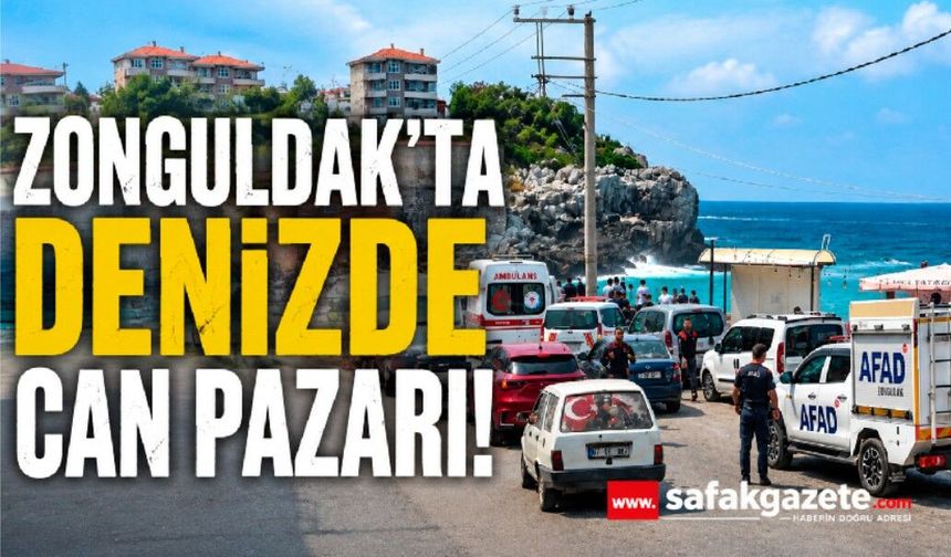 Zonguldak'ta Denizde Can Pazarı: Suda Kaybolan Şahıs Sahil Güvenlik Tarafından Kurtarıldı!