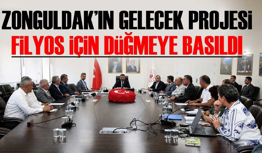 Zonguldak’ın gelecek projesi: Filyos için düğmeye basıldı