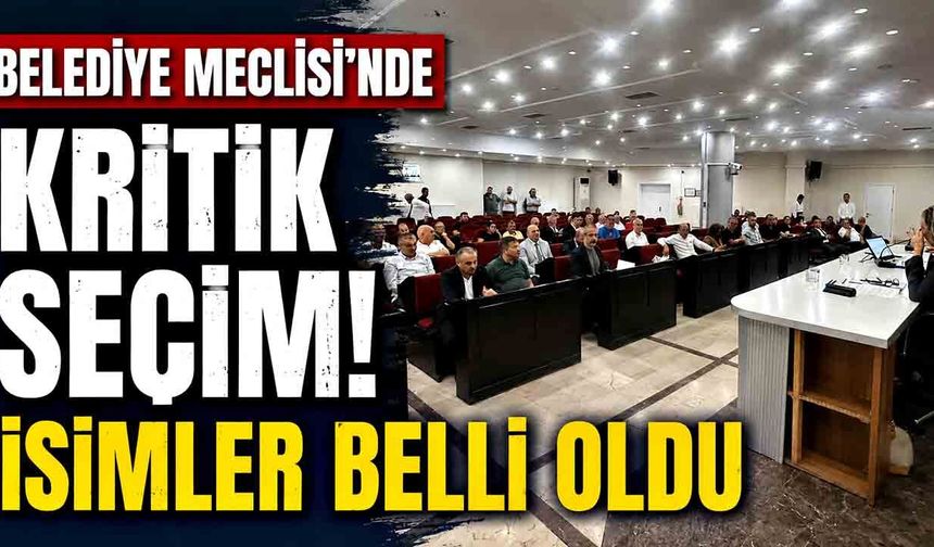 Zonguldak’ta Meclis’te Yeni Dönem! İsimler Belli Oldu