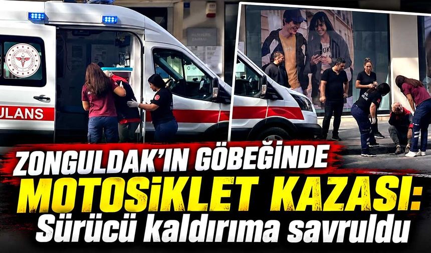 Gazipaşa Caddesi’nde motosiklet kazası: 1 yaralı