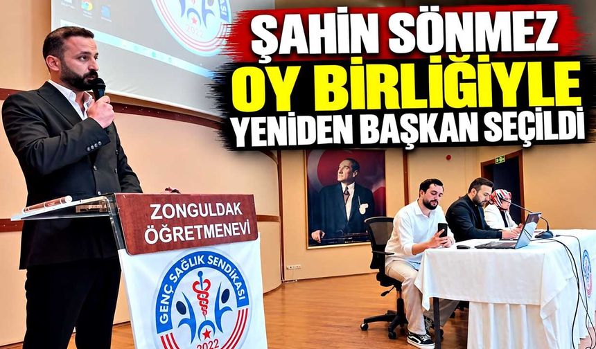 Genç Sağlık-Sen Zonguldak’ta Şahin Sönmez Güven Tazeledi: "Sağlık Çalışanları İçin Yoldayız!"
