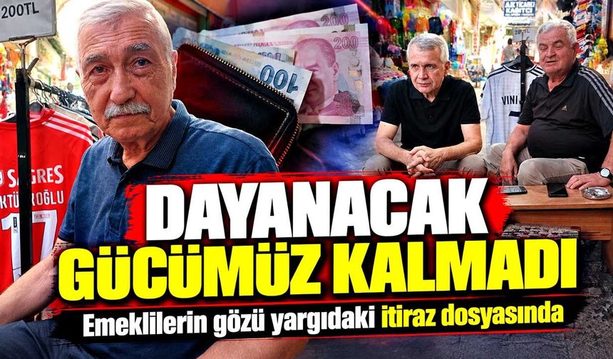 Dayanacak gücümüz kalmadı