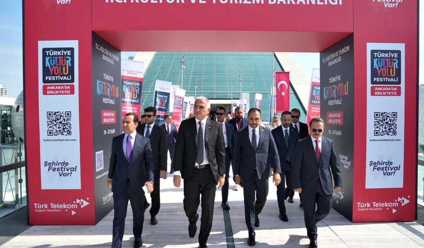 Ankara kültür yolu festivali başladı