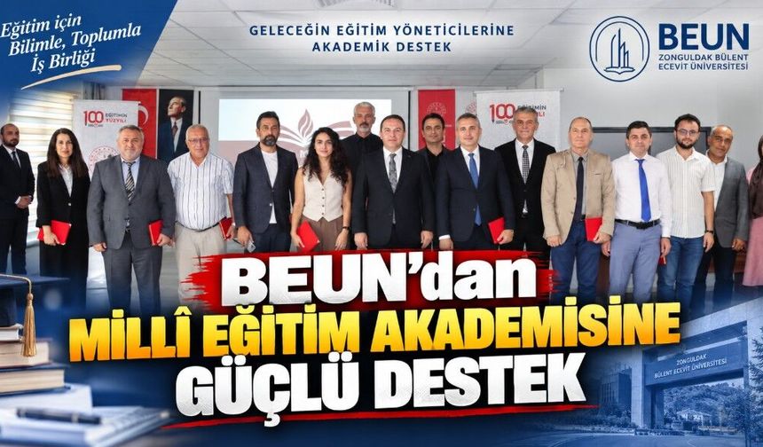 BEUN akademisyenleri eğitim yöneticilerini yetiştiriyor