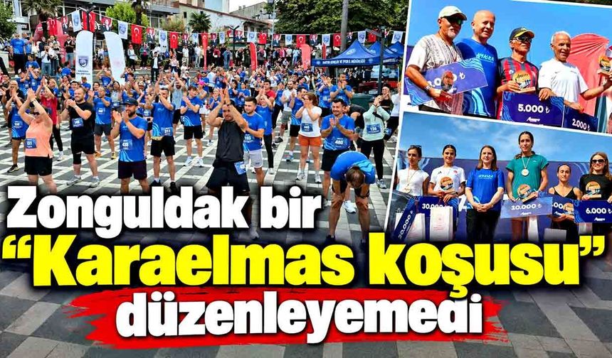 Zonguldak bir “Karaelmas koşusu” düzenleyemedi
