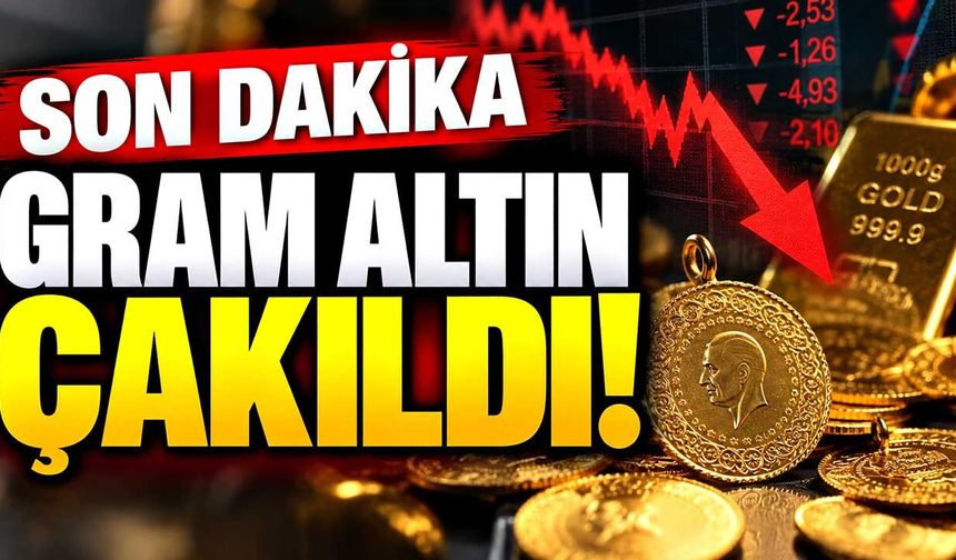 Fed kararı altını vurdu: Gram altında sert düşüş