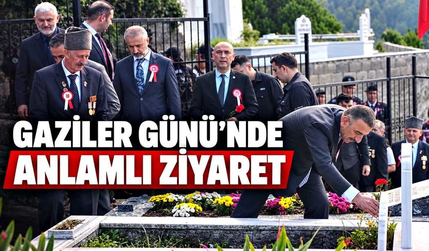 Gaziler Günü'nde Anlamlı Ziyaret