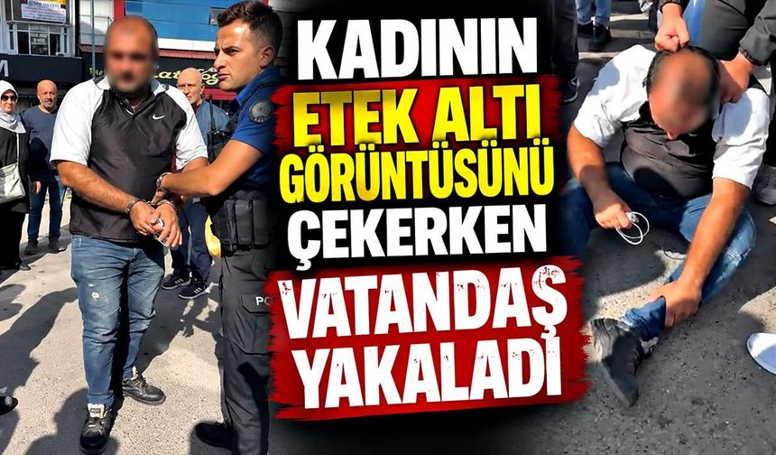 Zonguldak’ta "Etek Altı" Skandalı. Gizlice Çekerken Yakalandığı iddiası