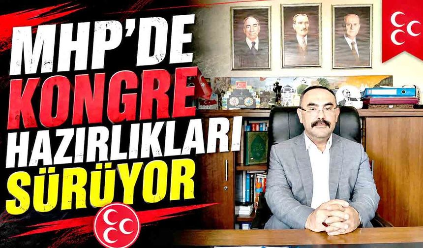 MHP Zonguldak’ta kongre hazırlıklarını sürdürüyor