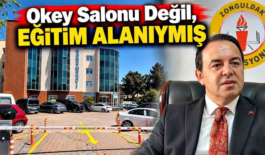 Okey Salonu Değil, Eğitim Alanıymış
