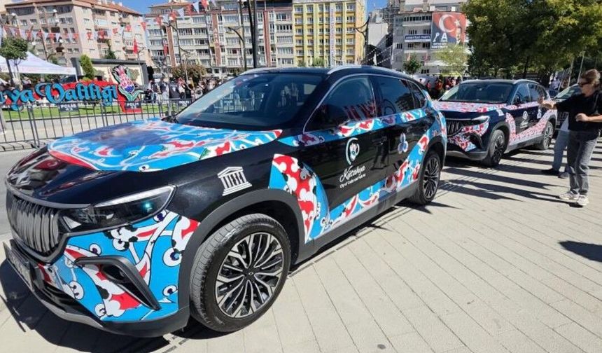 Kütahya çinisi TOGG’larla buluştu