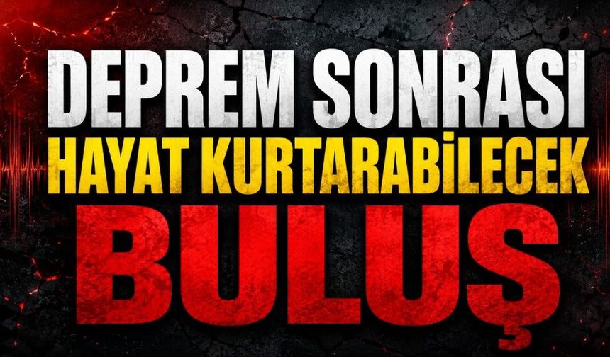 BEUN’lu akademisyenlerden deprem sonrası hayat kurtarabilecek buluş