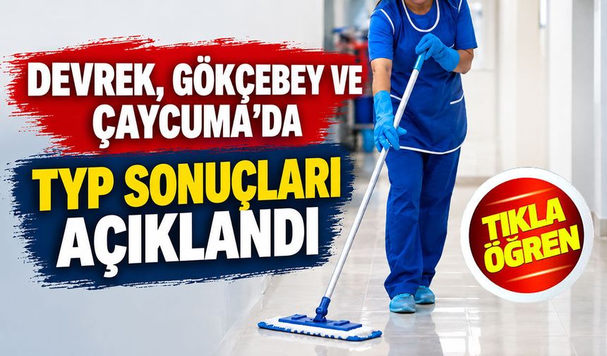 Devrek, Gökçebey ve Çaycuma’da TYP sonuçları açıklandı