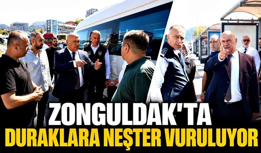 Adil Bahadır’dan toplu taşıma duraklarında saha incelemesi