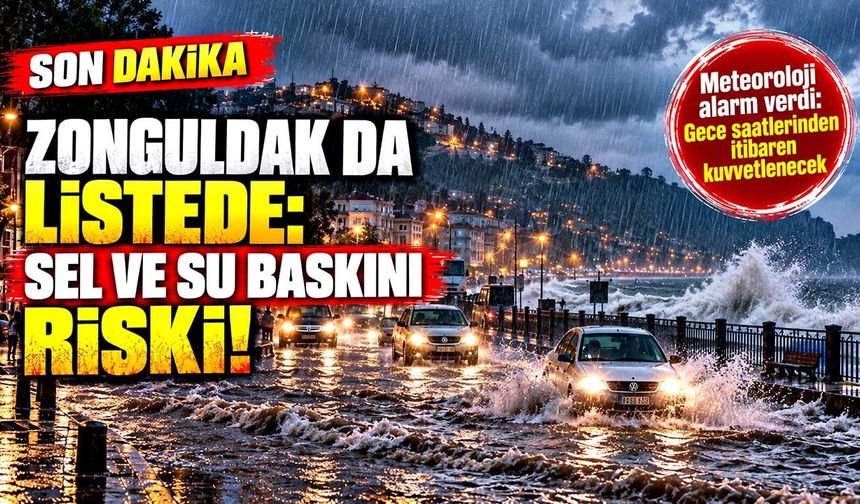 Meteoroloji alarm verdi: Gece saatlerinden itibaren kuvvetlenecek