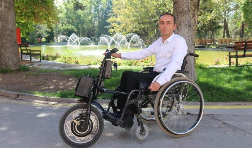 Engelleri kendi buluşuyla aştı: 200 bin TL'lik aracı 15 bin TL'ye mal etti