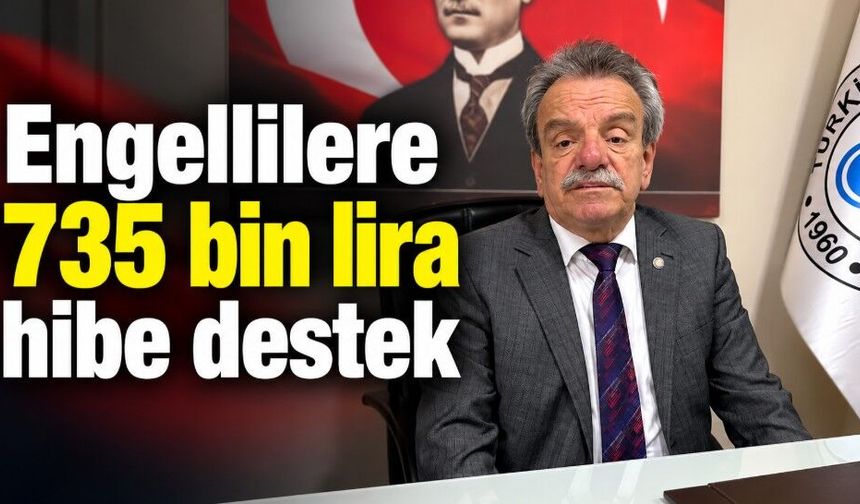 Zonguldak’ta engellilere 735 bin liraya kadar hibe